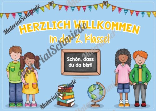 Plakat zum Schulstart (Vorschule - 4. Klasse) - Vorschau 06
