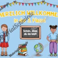 Plakat zum Schulstart (Vorschule - 4. Klasse) - Vorschau 08