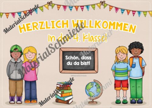 Plakat zum Schulstart (Vorschule - 4. Klasse) - Vorschau 09