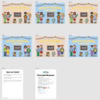 Plakat zum Schulstart (Vorschule - 4. Klasse) - Überblick