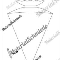 Übung zum ersten Schultag: Schultüte ausmalen (Vorschau 01)