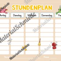 Stundenplan für das neue Schuljahr (Vorschau 04)