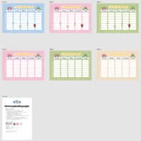 Stundenplan für das neue Schuljahr (Überblick)