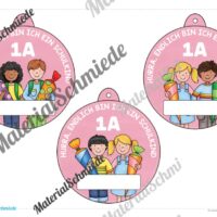 Umhängeschilder zur Einschulung (Vorschau 03)