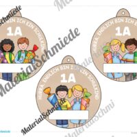 Umhängeschilder zur Einschulung (Vorschau 05)