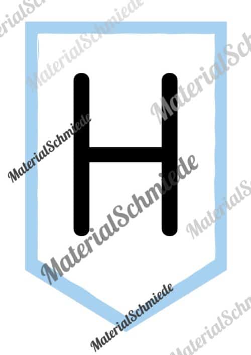 Wimpel zum Schulstart: Herzlich Willkommen (1.-4. Klasse) - Vorschau 09