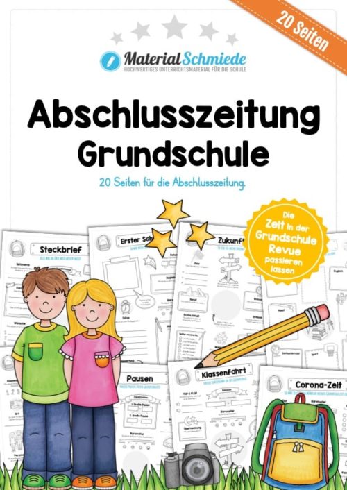 Abschlusszeitung Grundschule (20 Seiten)
