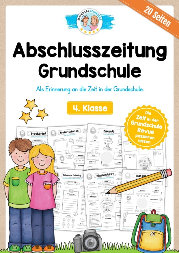 Abschlusszeitung Grundschule (20 Seiten)
