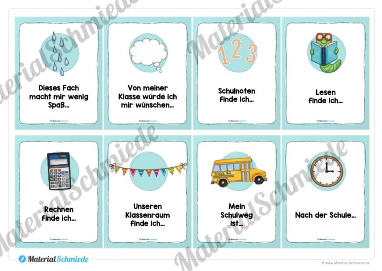 Erster Schultag – Erzählkarten (Vorschau 03)