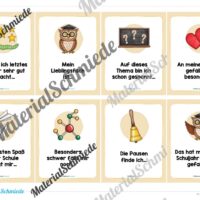 Erzählkarten: Ausblick auf das neue Schuljahr (Vorschau 02)