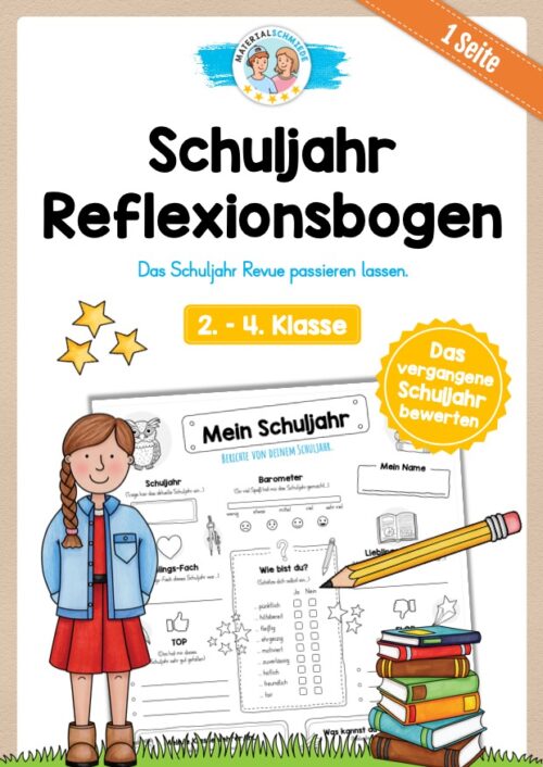 Reflexionsbogen: Mein Schuljahr
