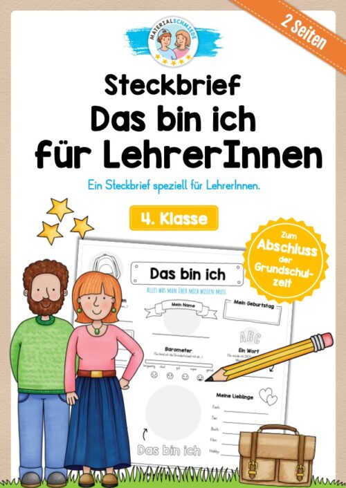 Das bin ich - für LehrerInnen (Abschluss Grundschulzeit)