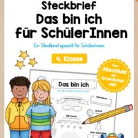 Das bin ich - für Schüler (Abschluss Grundschulzeit)