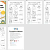 Steckbrief: Willkommen im neuen Schuljahr (2. - 5. Klasse) - Überblick