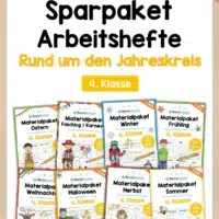 Sparpaket: 8 Arbeitshefte zum Jahreskreis (4. Klasse)