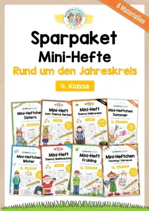 Sparpaket: 8 Mini-Hefte Jahreskreis (4. Klasse)