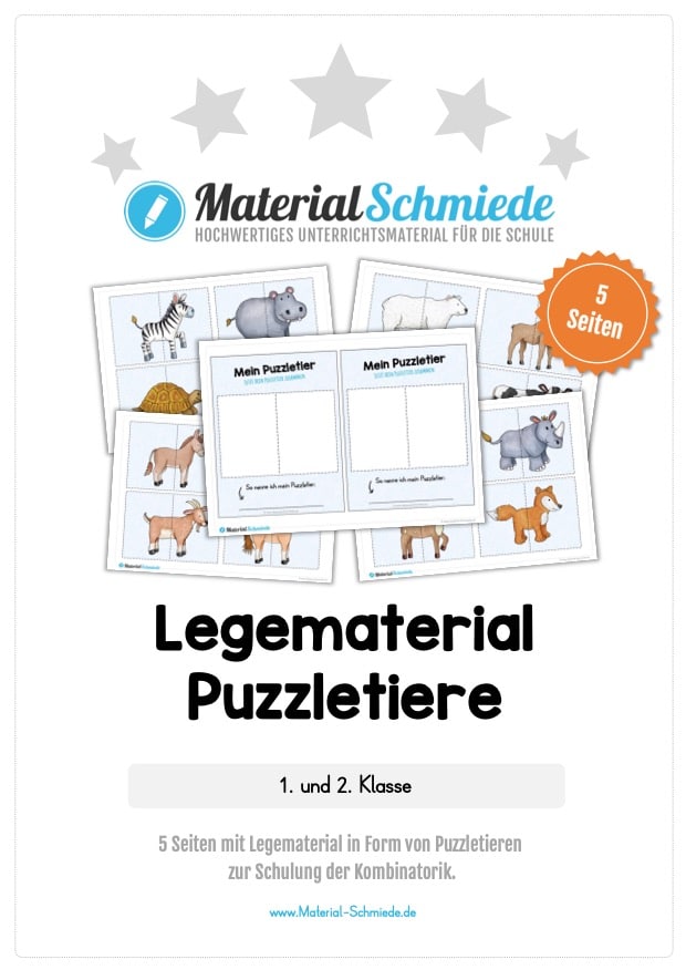 Legematerial Puzzletiere