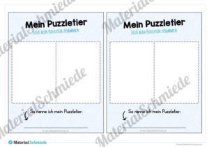 Legematerial Puzzletiere (Vorschau 05)