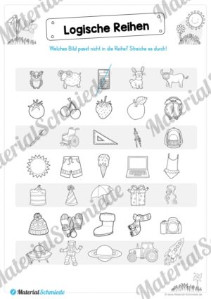 MaterialPaket Vorschule – 15 Übungen für Kinder (Vorschau 09)