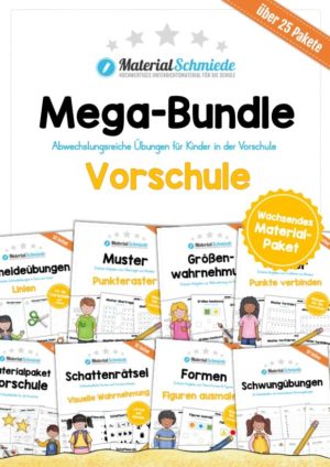 Mega-Bundle für die Vorschule