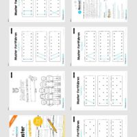 Übung für die Vorschule: Muster fortführen - Punkte verbinden (Überblick)