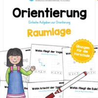 Übung für die Vorschule: Orientierung & Raumlage