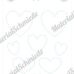 Schneideübungen für Kinder: Formen (Herzen)