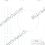 Schneideübungen für Kinder: Formen (Sonne)