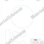 Schneideübungen für Kinder: Formen (Baum)