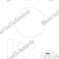 Schneideübungen für Kinder: Formen (Baum)