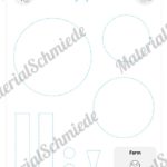 Schneideübungen für Kinder: Formen (Schneemann)