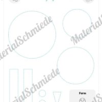 Schneideübungen für Kinder: Formen (Schneemann)