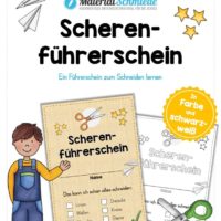 Scherenführerschein für Kinder