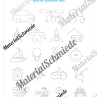 Schwungübungen: Figuren (Vorschau 02)