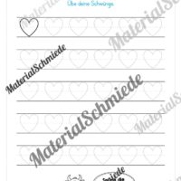 Schwungübungen: Formen (Vorschau 04)