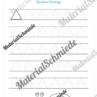 Schwungübungen: Formen (Vorschau 07)