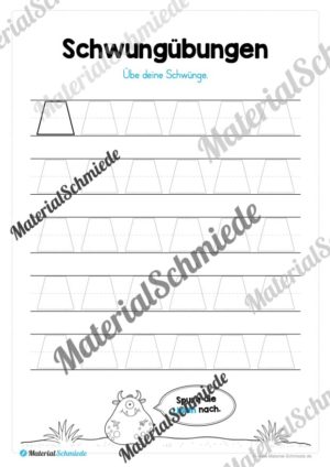 Schwungübungen: Formen (Vorschau 13)