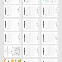 Schwungübungen: Formen (Überblick mit Hilfslinien)