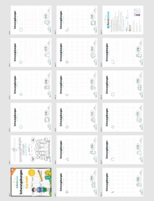 Schwungübungen: Formen (Überblick ohne Hilfslinien)