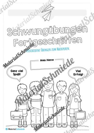 Schwungübungen: Aufgaben für Fortgeschrittene (Vorschau 01)