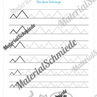 Schwungübungen: Aufgaben für Fortgeschrittene (Vorschau 09)