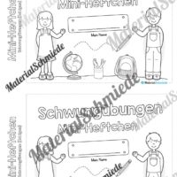 Mini-Heft Schwungübungen: Eckiges (Vorschau 01)