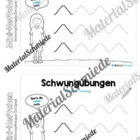 Mini-Heft Schwungübungen: Eckiges (Vorschau 03 ohne Hilfslinien)