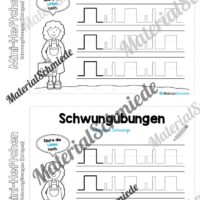 Mini-Heft Schwungübungen: Eckiges (Vorschau 07)