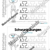 Mini-Heft Schwungübungen: Eckiges (Vorschau 10)