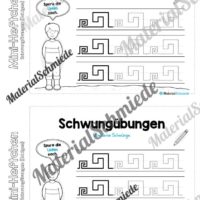 Mini-Heft Schwungübungen: Eckiges (Vorschau 11)