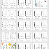 Mini-Heft Schwungübungen: Eckiges (Überblick mit Hilfslinien)