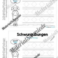 Mini-Heft Schwungübungen: Formen (Vorschau 06)