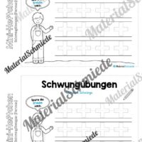 Mini-Heft Schwungübungen: Formen (Vorschau 09)