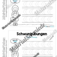 Mini-Heft Schwungübungen: Formen (Vorschau 10)